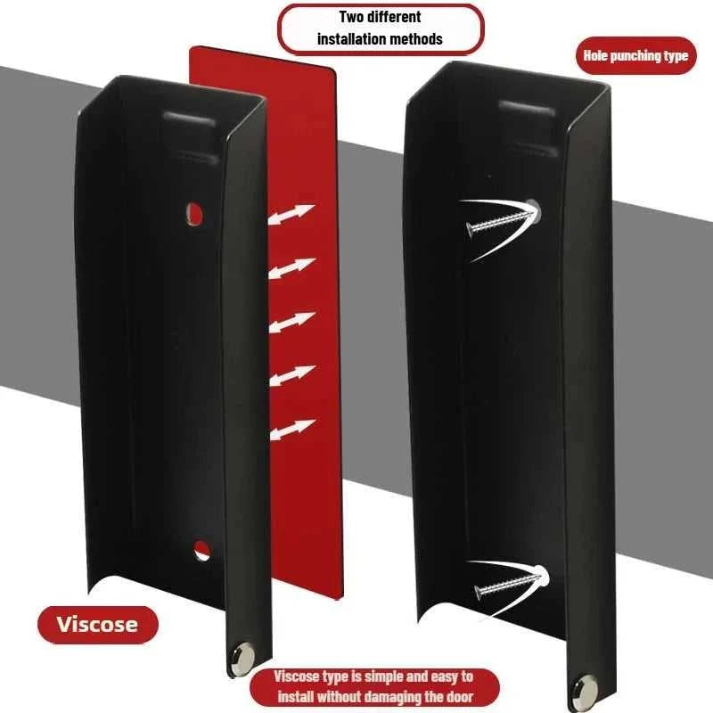 Stainless steel foot-mounted door arrester automatic door arrester safety windproof anti-slip card magnetic suction door clip The jack market .AU The jack market .AU Home $ 56 14:193#Black