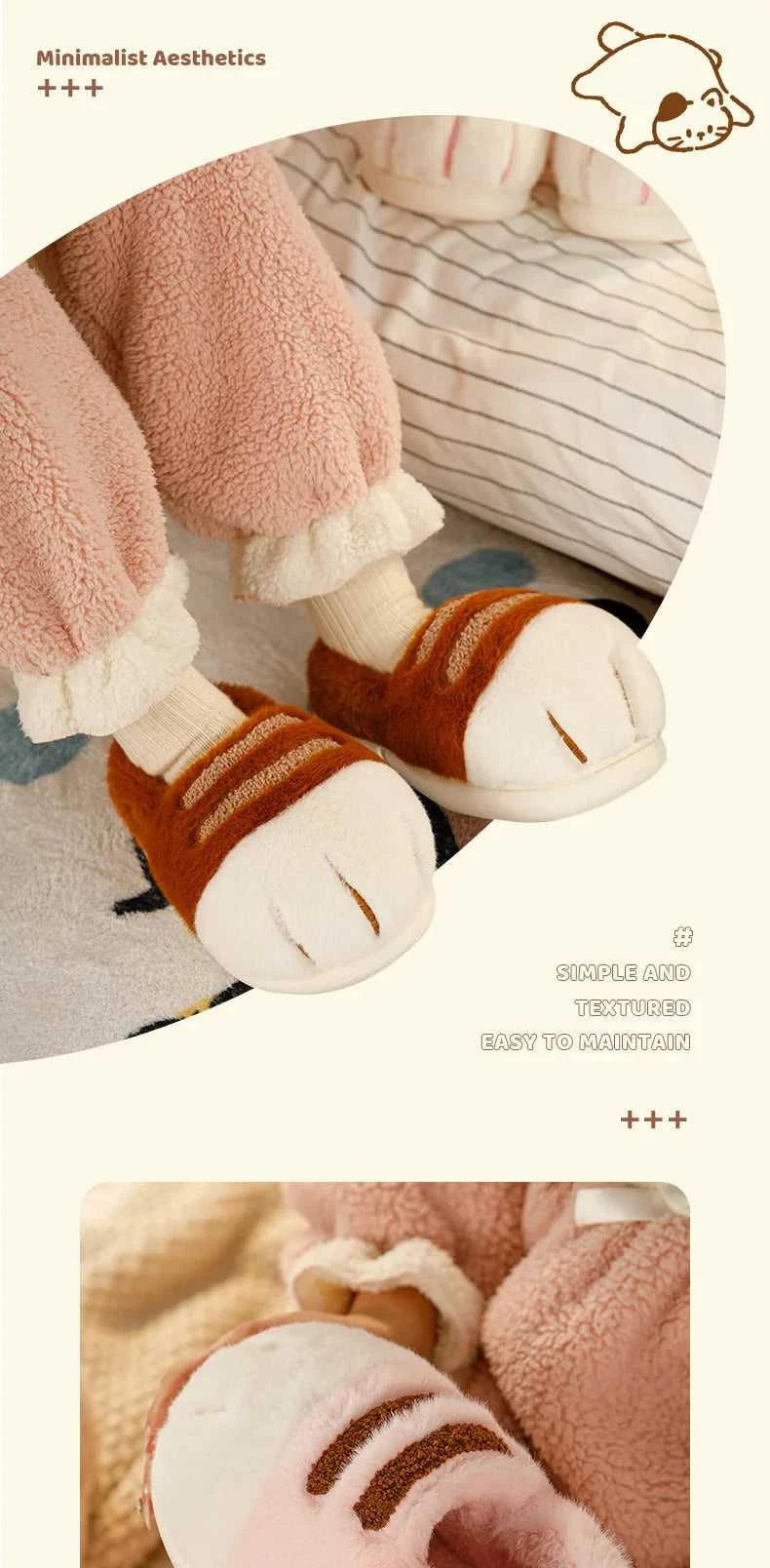 New Snuffy Cat Slippers Woman Warm Wrapped Home Shoes Women's Angry Kitty Furry Slides Winter Snug Close Back Slipper for Couple The jack market .AU The jack market .AU Step Up Your Style: Trendy Shoes for Every Occasion! $ 69 14:10#Yellow-Slides;200000124:201446564;200007763:201336100