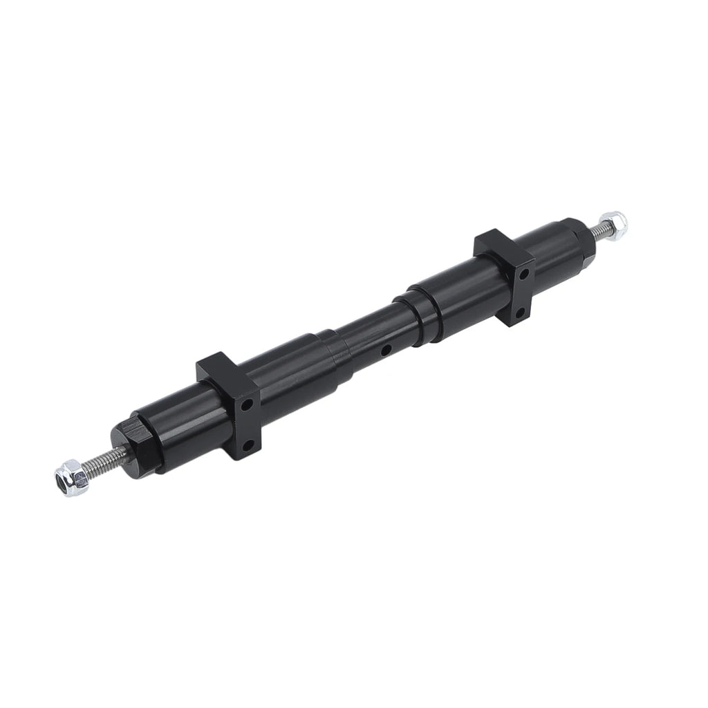 CNC Metal Unpowered Rear Axle 133.5mm/155mm/182mm For 1/14 Tamiya Tractor Trailer Truck 1/10 RC Car DIY Parts Upgrades
