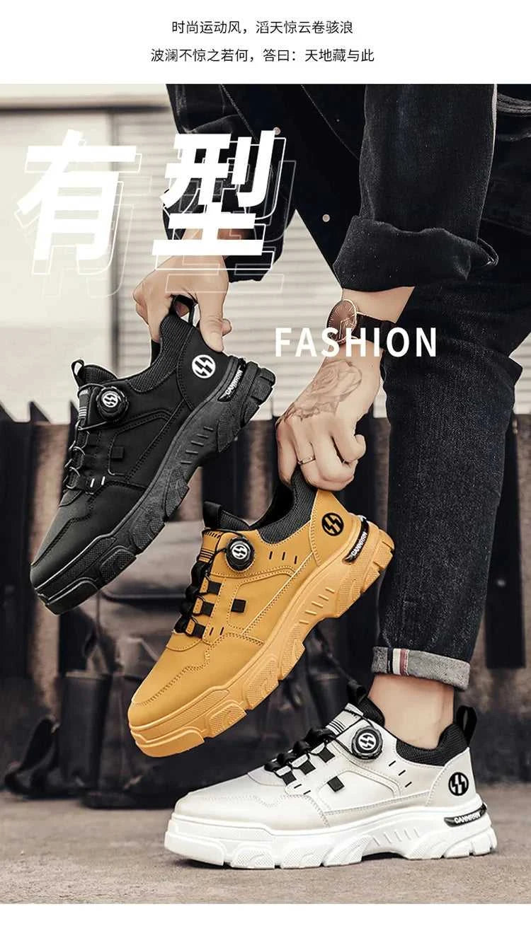 Autumn Men's Shoes 2024 New Breathable Workwear Men's Trend Versatile White Shoes Men's Thick Soled Casual Board Shoes The jack market .AU The jack market .AU Step Up Your Style: Trendy Shoes for Every Occasion! $ 80 14:771;200000124:100013888
