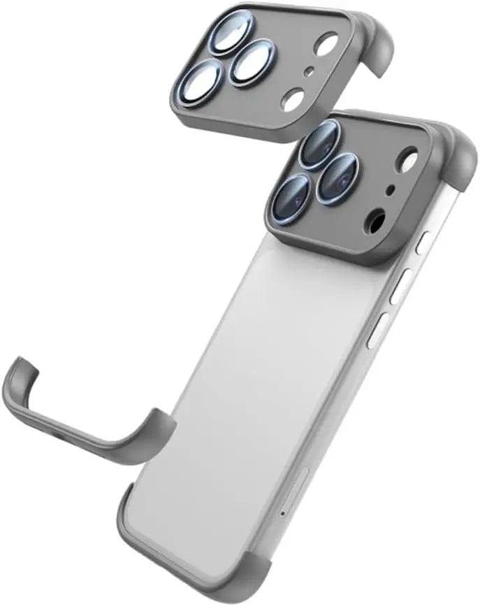 Camera Lens Protector Frameless Corner Case for IPhone 17 Air 14 13 12 15 16 Pro Max Plus IPones Pad Soft Silicone Bumper Cover