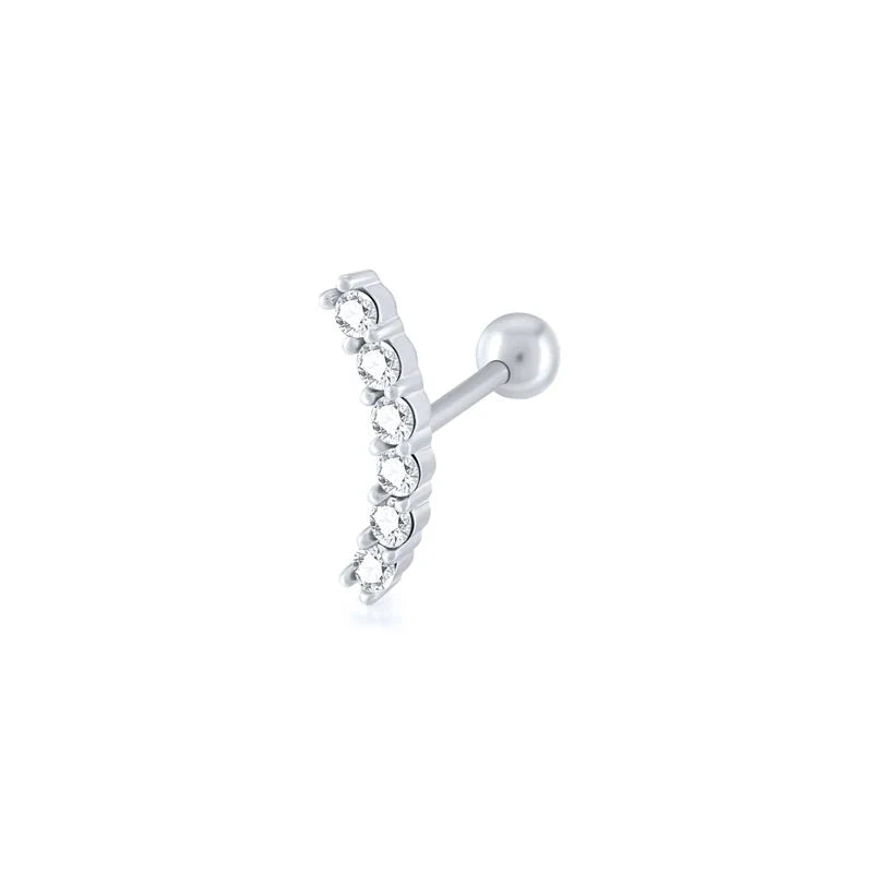 AIDE 925 Sterling Silver 1Pc Mini Shiny Heart/WaterDrop For Women Cartilage Piercing Earring INS Classic Pendant Tassel Gifts The jack market .AU The jack market .AU Jewellery & Chains $ 54 200000226:200006154#26;200001034:361180#1 piece