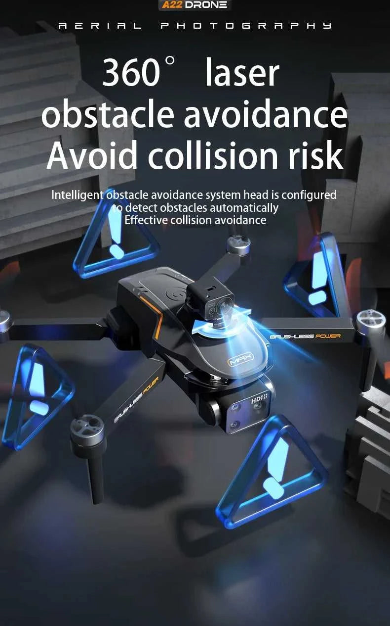 Lenovo A22 Drone 8K GPS double Camera Aerial Photography Optical Localization Four-way Obstacle Avoidance 4K Drone New The jack market .AU The jack market .AU Drones $ 161 14:200006153#Avoidance-2S-1B-4K