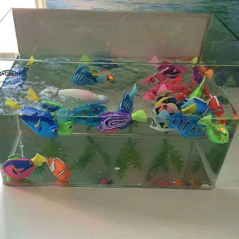 Cat Toys LED Inductive Interactive Swimming Robot Fish Toy Glowing Electric Fishs Stimulate Kitten Hunting Instinct Pet Fish toy The jack market .AU The jack market .AU Fishing Gear $ 23 14:29#Fish A