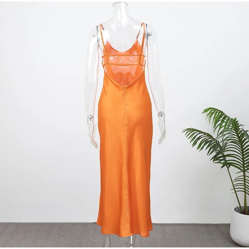 Chic Floral Print Pleated Long Dress Women's Sexy Strapless Backless Loose Party Vestidos 2025 Summer Lady High Street Robes New