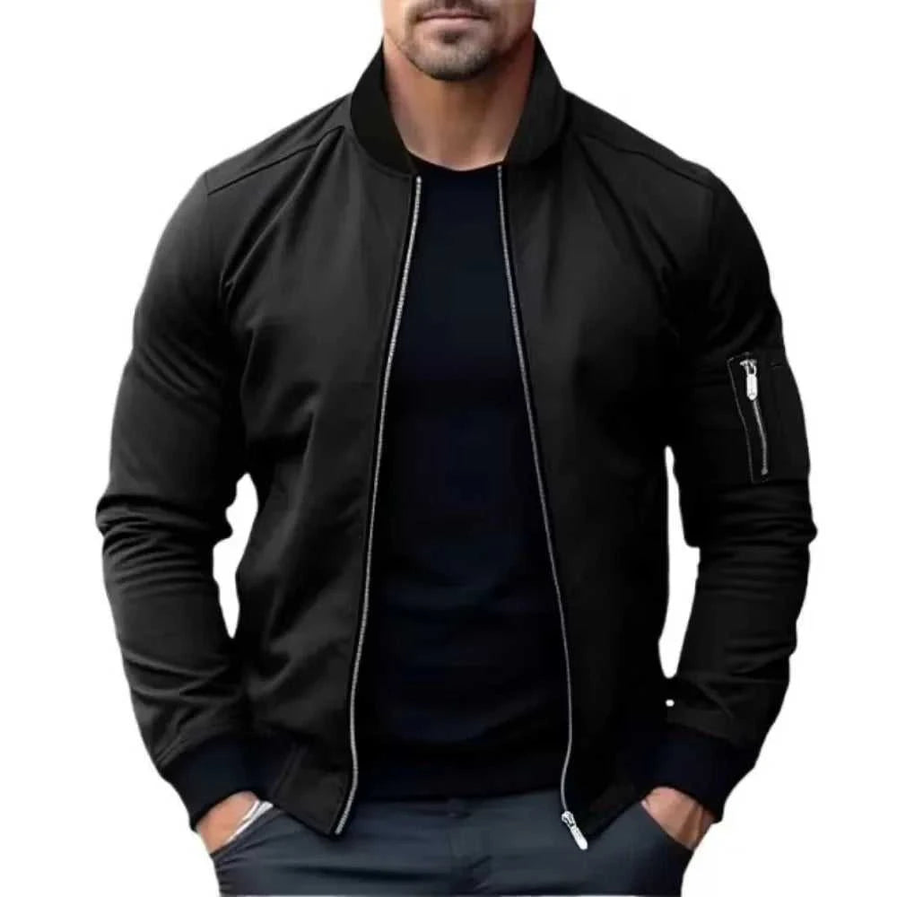 Jacket Casual Lightweight Jacket For Men Sports Windbreaker Zip Up Coat with Pockets Clothing Spring Autumn Men's Bomber jackets The jack market .AU The jack market .AU Men Fashion $ 57 14:200004889#army green;5:361385