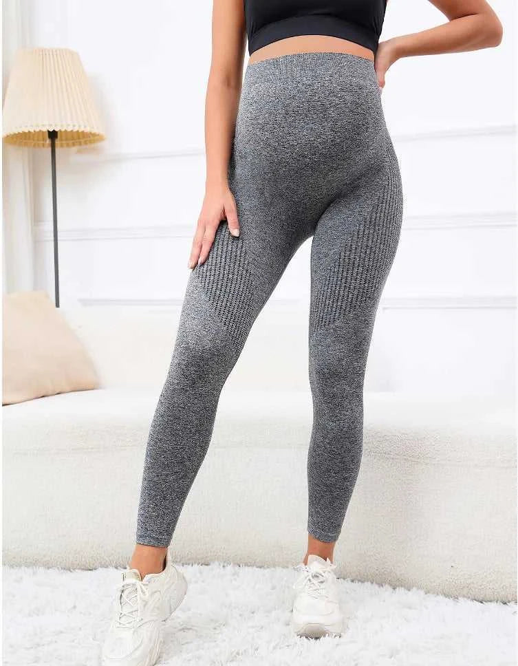 Pregnant Women's Thin Bottoming Pants Spring And Summer New Maternity High Elastic Belly Support Pants The jack market .AU The jack market .AU Mum & Kids: Essential Products for Every Family $ 34 14:200004890#Black-Grey;200000855:361386