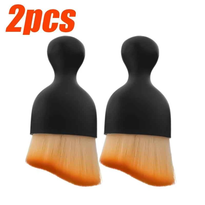 Car Interior Cleaning Brush Tool Conditioner Air Outlet Cleaning Soft Brush Car Crevice Dust Removal Car Detailing Crevice Dust