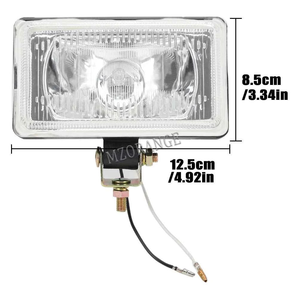 1pc Fog Light  for PEUGEOT 205 GTI CTI 106 306 Mi16 H3 Halogen Spotlight Front Driving Light Fog Lamp Headlight accessories