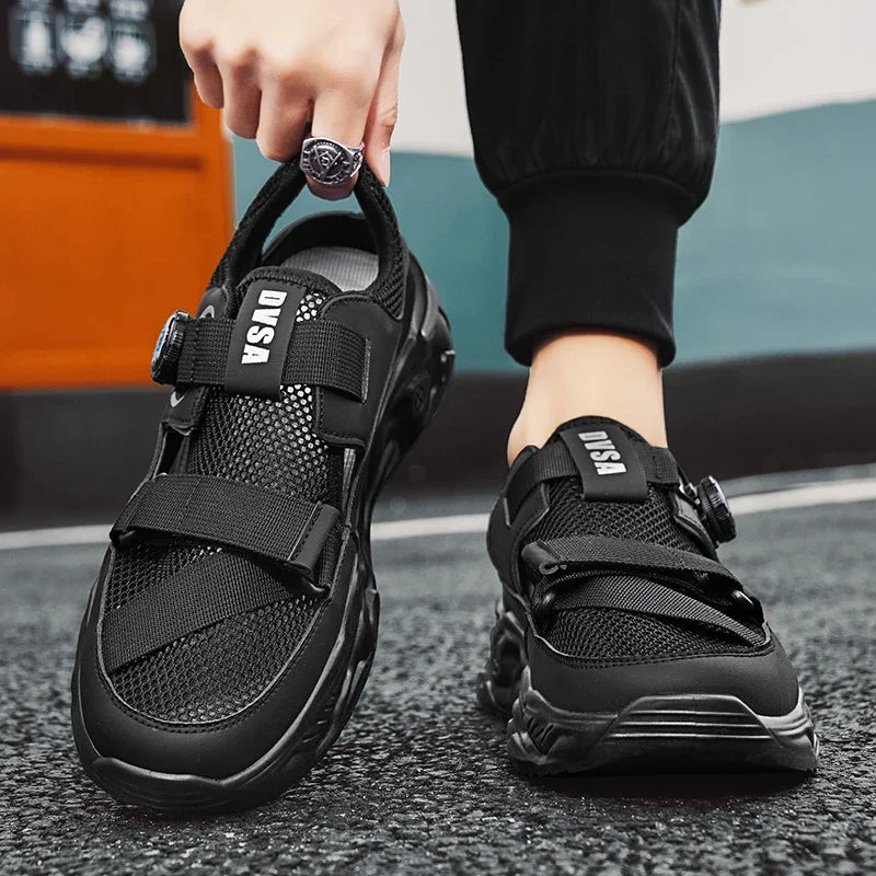 2024 New Summer Breathable Trendy Fashion Casual Anti Slip Soft Sole Sports Leisure Outdoor Beach Sandals for Men