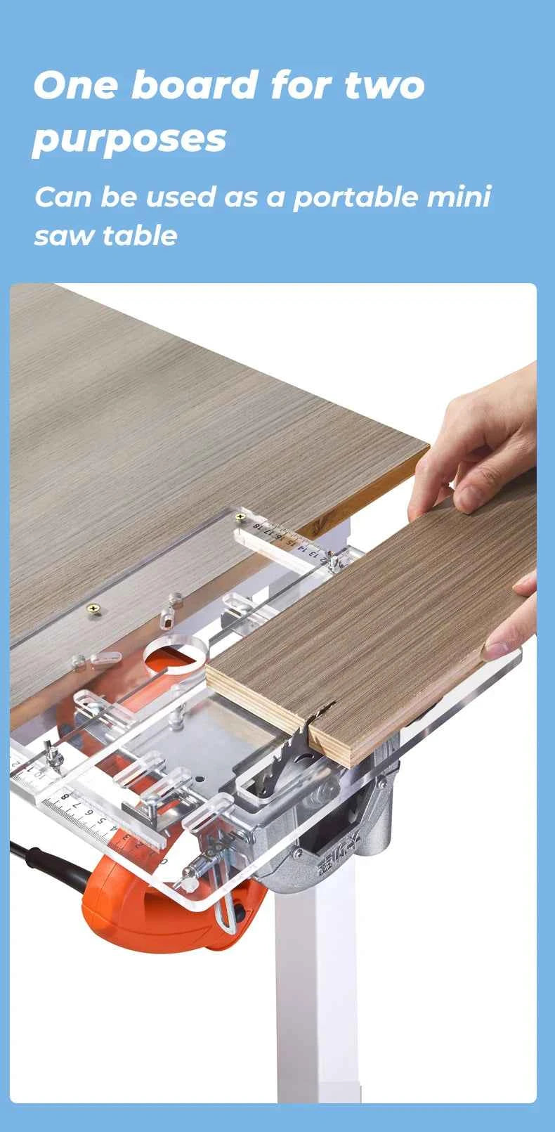 Acrylic Cutting Base Plate - 8mm Thickened & Versatile Tool for Precision Trimming
