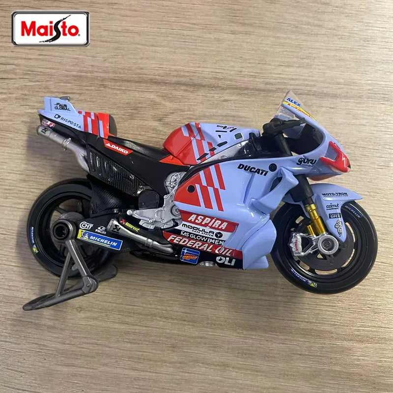 New In Stock Maisto 1:18 Scale Gresini Marquis No.93 202 Motorcycle Alloy Die-Cast Model Custom Children'S Toys Gift Collectible