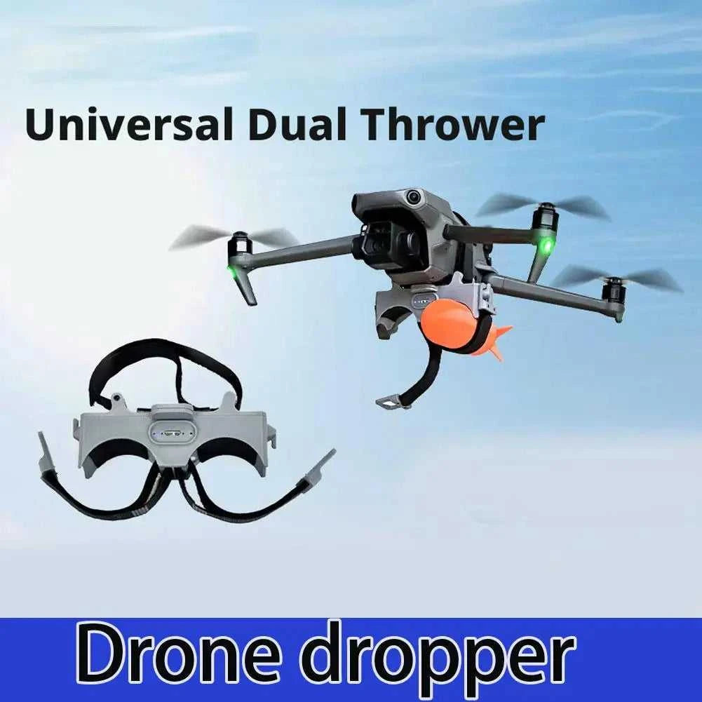 Drone Dropper for dji Air2 Mavic 4 3 Etc Dual-thrower Drone Launcher For Outdoor Rescue, Delivering Supplies, Delivering Flowers The jack market .AU The jack market .AU Drones $ 100 14:200006152#for most drones;200007763:201441035#CN