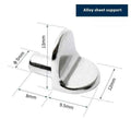 10Pcs Shelf Support Studs Pegs Pins Plugs Cabinet Seperator Fixed Wooden Glass Layer Board Furniture Bracket Holder Accessories