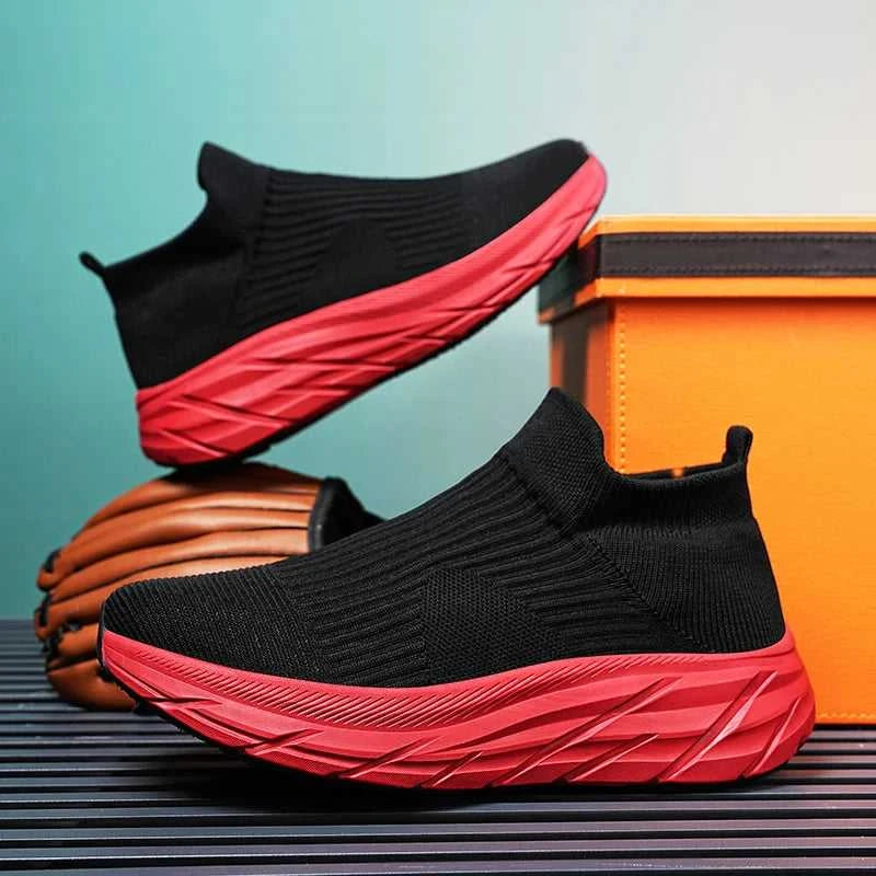 MAEDEF Men's Running Shoes Lightweight Breathable Mesh Elastic Comfortable Durable Fashion Casual Hot Selling Sports Sneakers The jack market .AU The jack market .AU Step Up Your Style: Trendy Shoes for Every Occasion! $ 78 14:173#All Black;200000124:3116