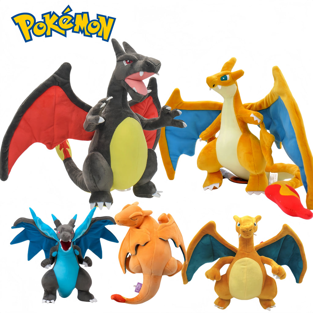 Pokemon Charizard Plush Charmander Stuffed Doll Kawaii Anime Charmeleon Toys Hobbies Room Decor Gift For Kids Xmas Present