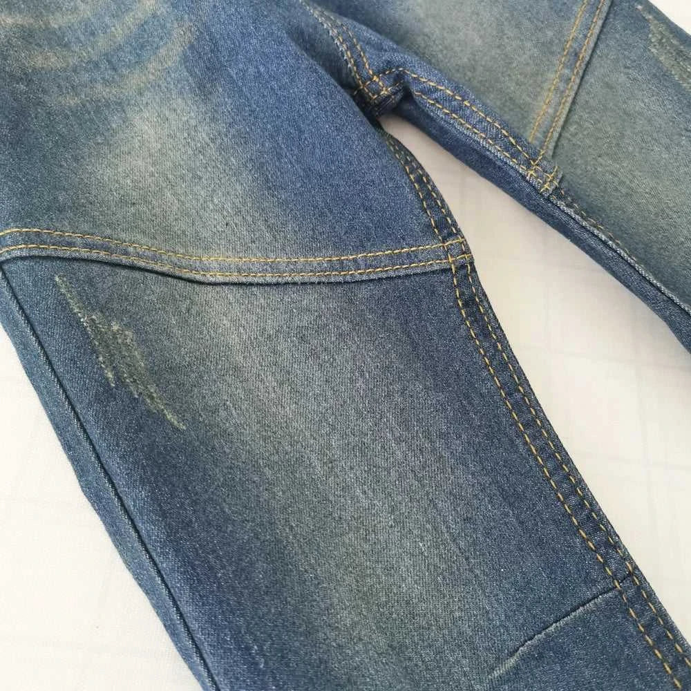 IENENS 4-11 Years Boys Slim Straight Jeans Children Denim Long Pants Kids Casual Trousers The jack market .AU The jack market .AU Mum & Kids: Essential Products for Every Family $ 37 14:771#Navy blue;200000463:200661900#6 Years
