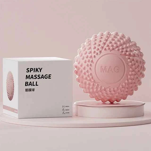 LuxeSphere Lacrosse Massage Balls - 6.5cm for Myofascial Release & Muscle Relief