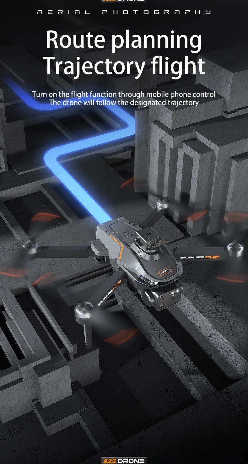 2024 NewS155 Drone With 8K Camera A22 360° Laser Obstacle Avoidance 5G Digital Image Transmission PTZ Anti-Shake EIS Camera FPV