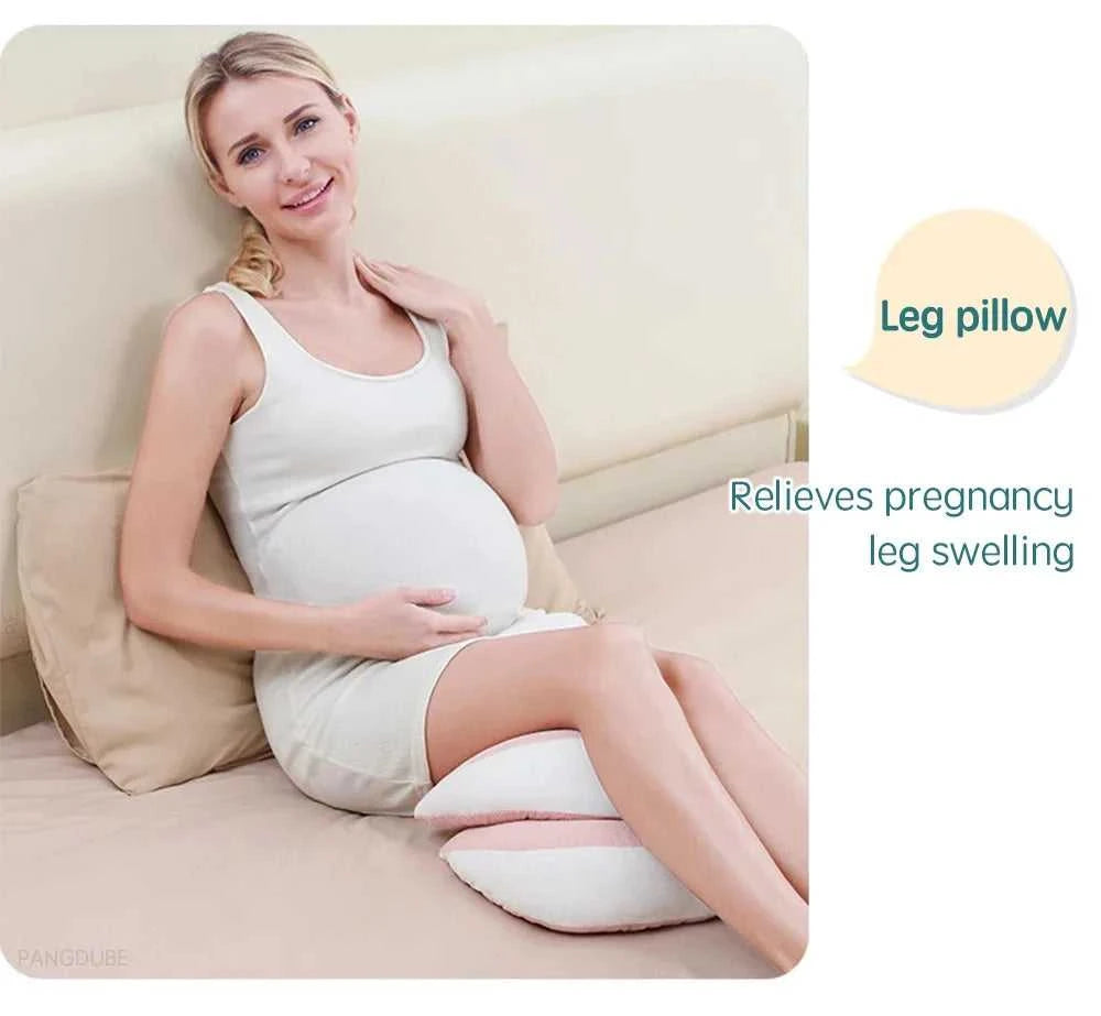PANGDUBE Pregnancy Pillow with 1pc Free An Auxiliary Pillow Cotton Waist Support Pillow for Pregnant Women Sleeping Body Pillow The jack market .AU The jack market .AU Mum & Kids: Essential Products for Every Family $ 45 14:200021498#Pink