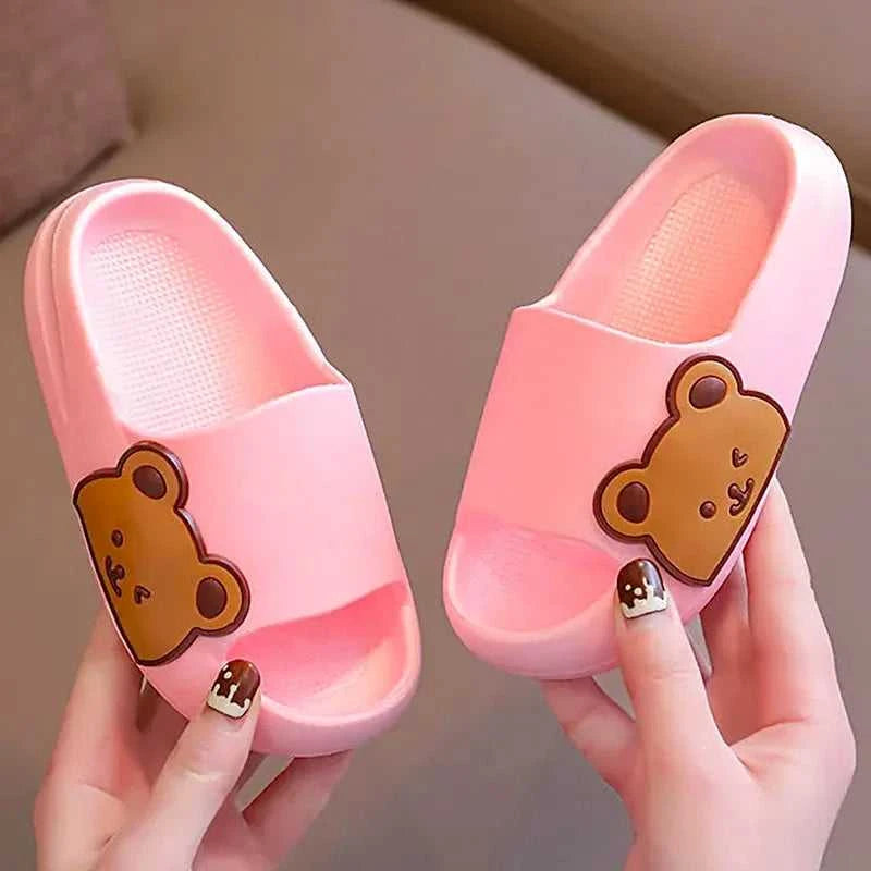 New Fashion Toddler Slippers Kids Cartoon Bear Beach Outdoor Flip Flops Boys Girls Cute Soft Sole Non-Slip Bathroom Home Shoes The jack market .AU The jack market .AU Mum & Kids: Essential Products for Every Family $ 27 14:175;200000124:5881#24-25