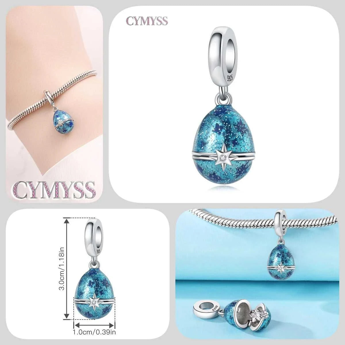 S925 Sterling Silver Charm Bead Angel Prayer Travel Memorial Pendant Fine Birthday Gift Fit Bangle Bracelet Necklace DIY Jewelry The jack market .AU The jack market .AU Jewellery & Chains $ 49 14:200004890#OTC1204