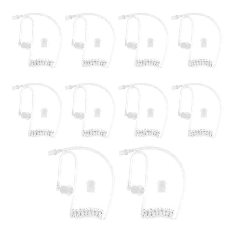 10Sets/5/2/1Set Transparent Coil Acoustic Air Tube Earplug Replacement For Radio Earpiece Headse The jack market .AU The jack market .AU Accessories Electronics $ 51 14:33#1 Sets