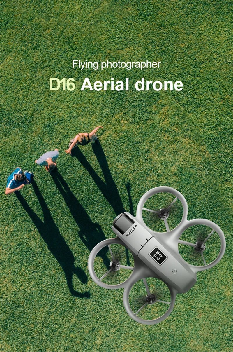 New D16 Mini Drone 8K HD Dual Camera GPS Positioning Profesional 180° Electric Adjustable Obstacle Avoidance Bushless UAV 2026