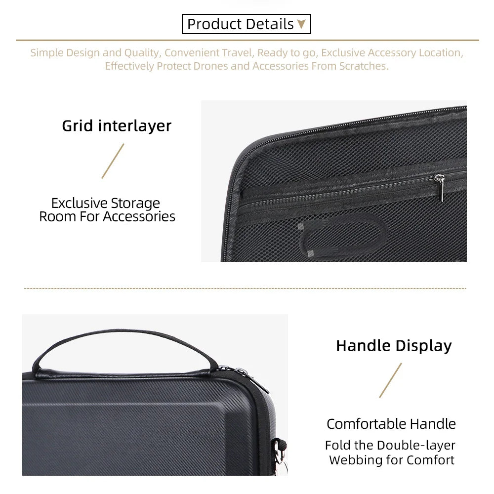 Storage Case For DJI Osmo Action 6 Portable Shoulder Bag Travel Carrying Box For DJI Action 6 Sports Camera Accessories