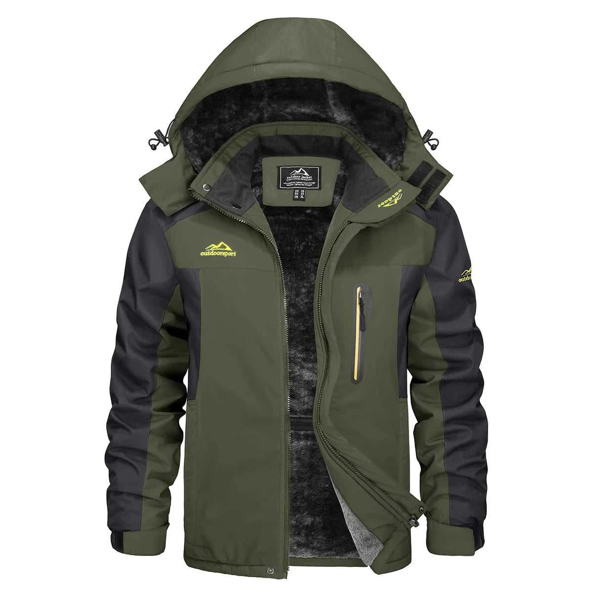 TACVASEN Men's Waterproof Ski Jacket Fleece Lining Warmth Parka Winter Snow Working Outdoors Hooded Coat Rain Shell Windbreaker The jack market .AU The jack market .AU Men Fashion $ 76 14:771#Blue;5:361385#CN 4XL (US L)