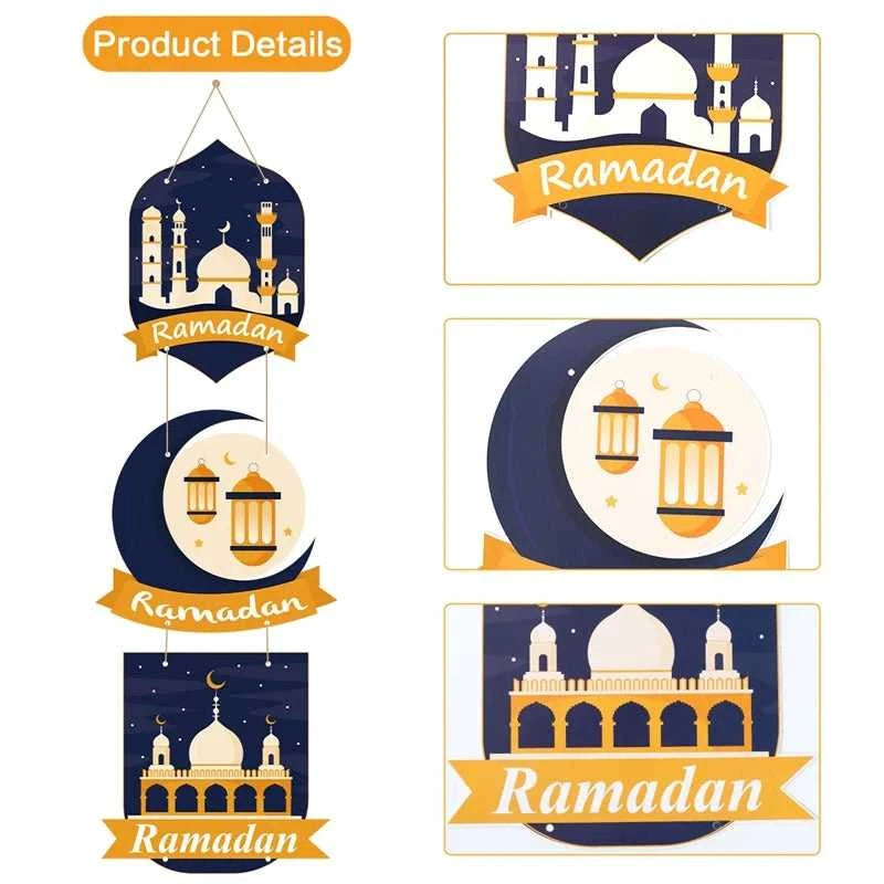 Eid Mubarak Door Hanging Flag Kareem Ramadan Decor for Home 2025 Ramadan Mubarak Islamic Muslim Party Decor Happy Eid Al Adha The jack market .AU The jack market .AU Home $ 20 14:202418806#paper door hanging 3