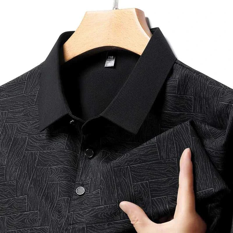 2024 Summer New Men's Business Print Short Sleeved POLO Shirt Comfortable and Cool Casual Fashion T-shirt The jack market .AU The jack market .AU Men Fashion $ 30 14:350852;5:4182