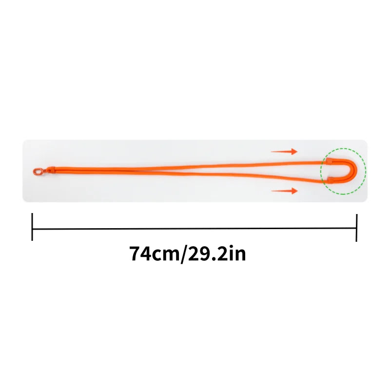 Universal Phone Lanyard - Adjustable Crossbody Neck Strap with Anti-Drop Clip & Portable Wrist Strap