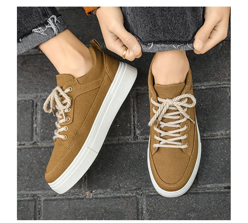 Men's shoes spring summer new styles men's niche design youth versatile casual shoes sports trendy shoes board shoes