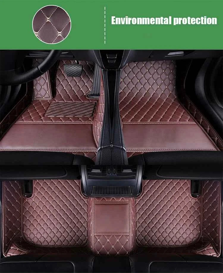 Car Floor Mats 100％ For For Ford Focus MK2 2008-2011 Auto Foot Pads Accessories Interior Waterproof Carpets Car Styling Rug 차량용품
