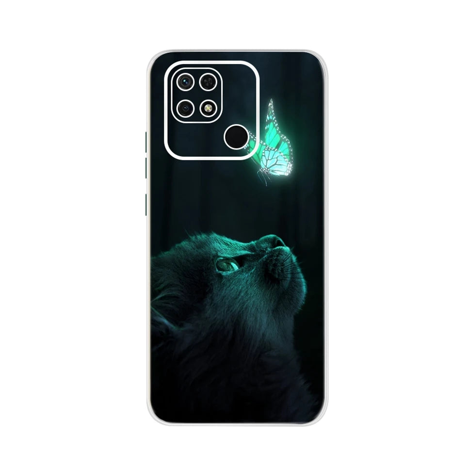 For Cover Redmi 10 Case Silicon Back Cover Phone Case For Xiaomi Redmi 10 2022 Soft coque TPU Redmi 10a 10c Clear bumper etui