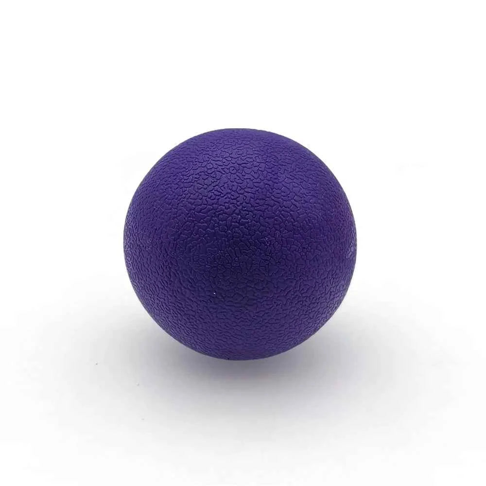 TPE Fascia Ball Lacrosse Muscle Relaxation Exercise Sports Fitness  Yoga Peanut Massage Ball Trigger Point Stress Pain Relief