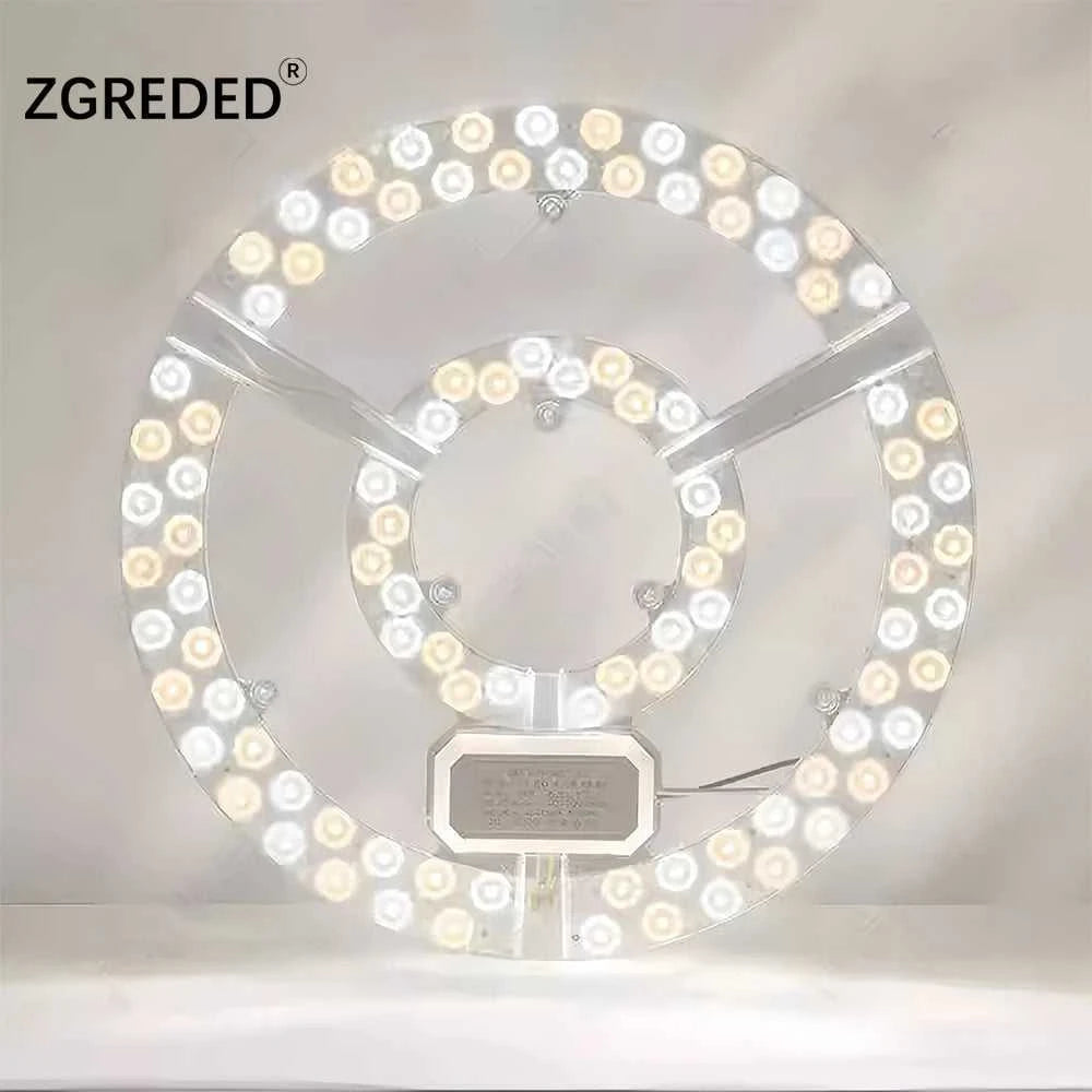 Led Panel Ceiling Light 48W 96W 120W Panel Led Round Replacement Module AC220V-240V Stepless Dimmable Led Module The jack market .AU The jack market .AU Home $ 61 136:1052#96W Dimmable color;200007763:201336100