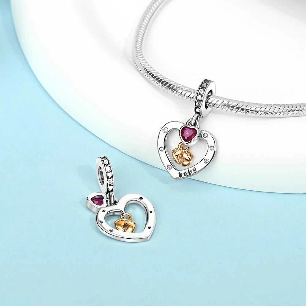 1 Pcs 925 Sterling Silver Family Jewelry Mother And Daughter Diy Pendant, Suitable For Women's Bracelets DIY Making jewelry The jack market .AU The jack market .AU Jewellery & Chains $ 50 14:202619806#S925