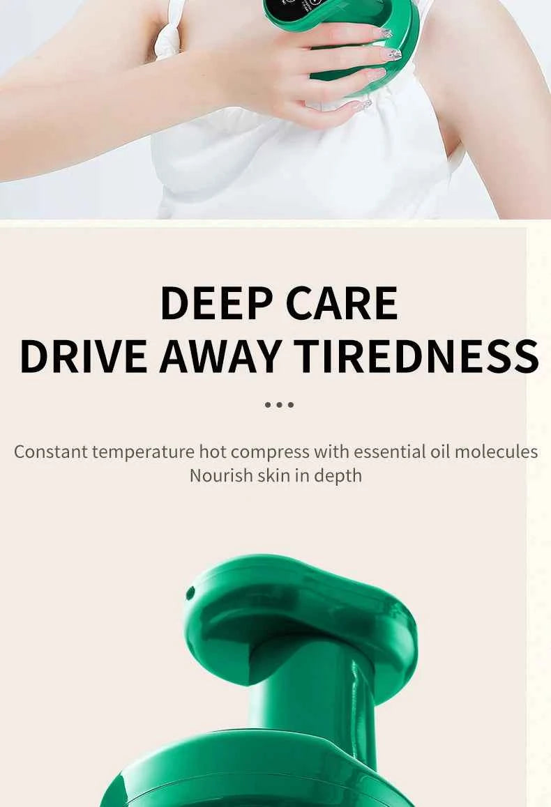 Revitalize Body & Mind Electric Cupping Massager with Infrared Heat & Suction for Cellulite Reduction