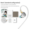 WGZBLON BLON BOOK 10MM + 6MM Dual Dynamic Driver HiFi in-Ear Earphones with High-Purity Silver-Plated Cable The jack market .AU The jack market .AU Accessories Electronics $ 82 14:10#Silver 3.5 No MIC