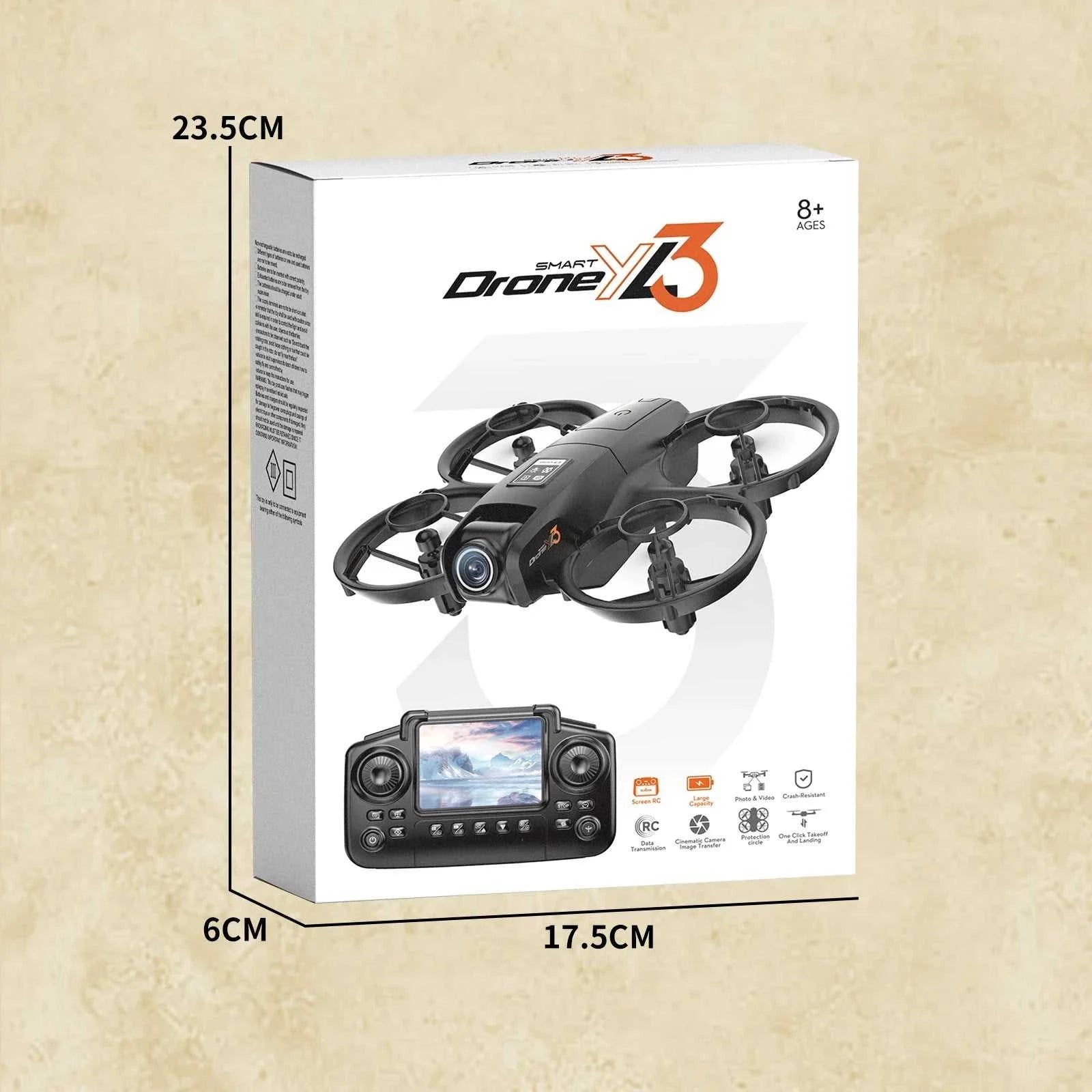 2025 NEW GISAEV YL3 Drone for Kids & Beginners - 2.4'' Screen Remote Dual 4K Cameras Auto Hovering Stable Flight Perfect Gift The jack market .AU The jack market .AU Drones $ 90 14:29#White-Screen-4K-1B