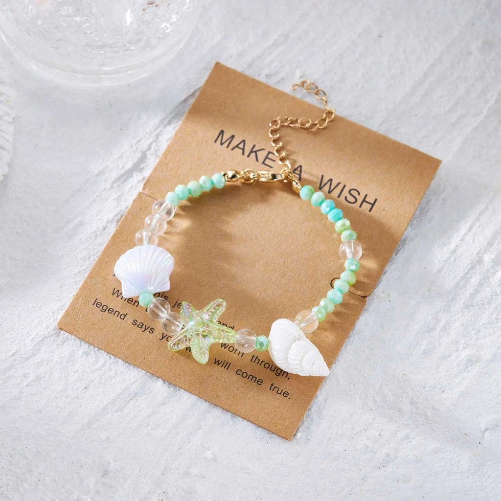 Bohemia Cute Ceramic Starfish Beads Bracelet For Women Handmade Braided Rope Beaded Bracelets Summer Beach Party Charm Jewelry The jack market .AU The jack market .AU Jewellery & Chains $ 46 200001034:361188#BR26Y0107-3