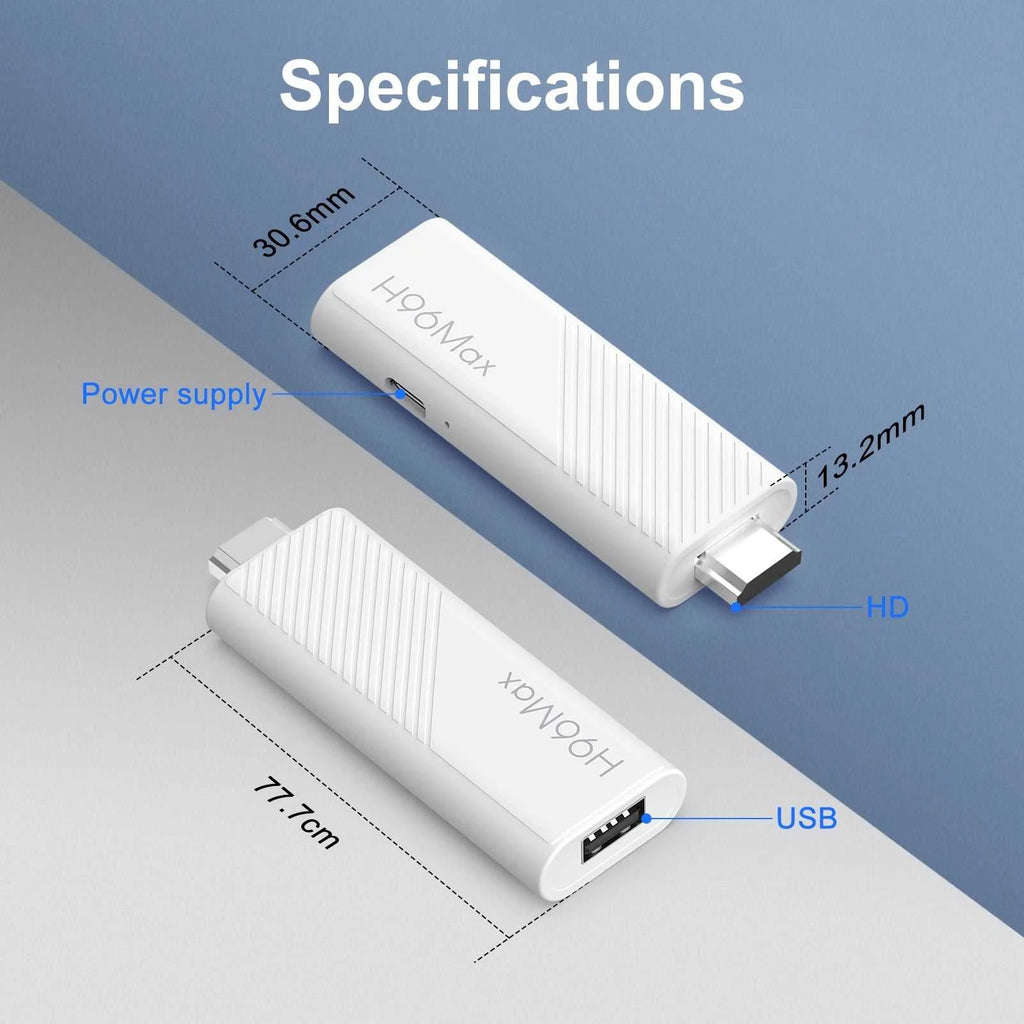 Smart TV Stick H96 MAX H313 Android 14 2.4G 5G Wifi6 BT5.0 Quad Core Home Media Player Voice Assistant Remote TV Stick The jack market .AU The jack market .AU Accessories Electronics $ 77 14:365458#2G 16G