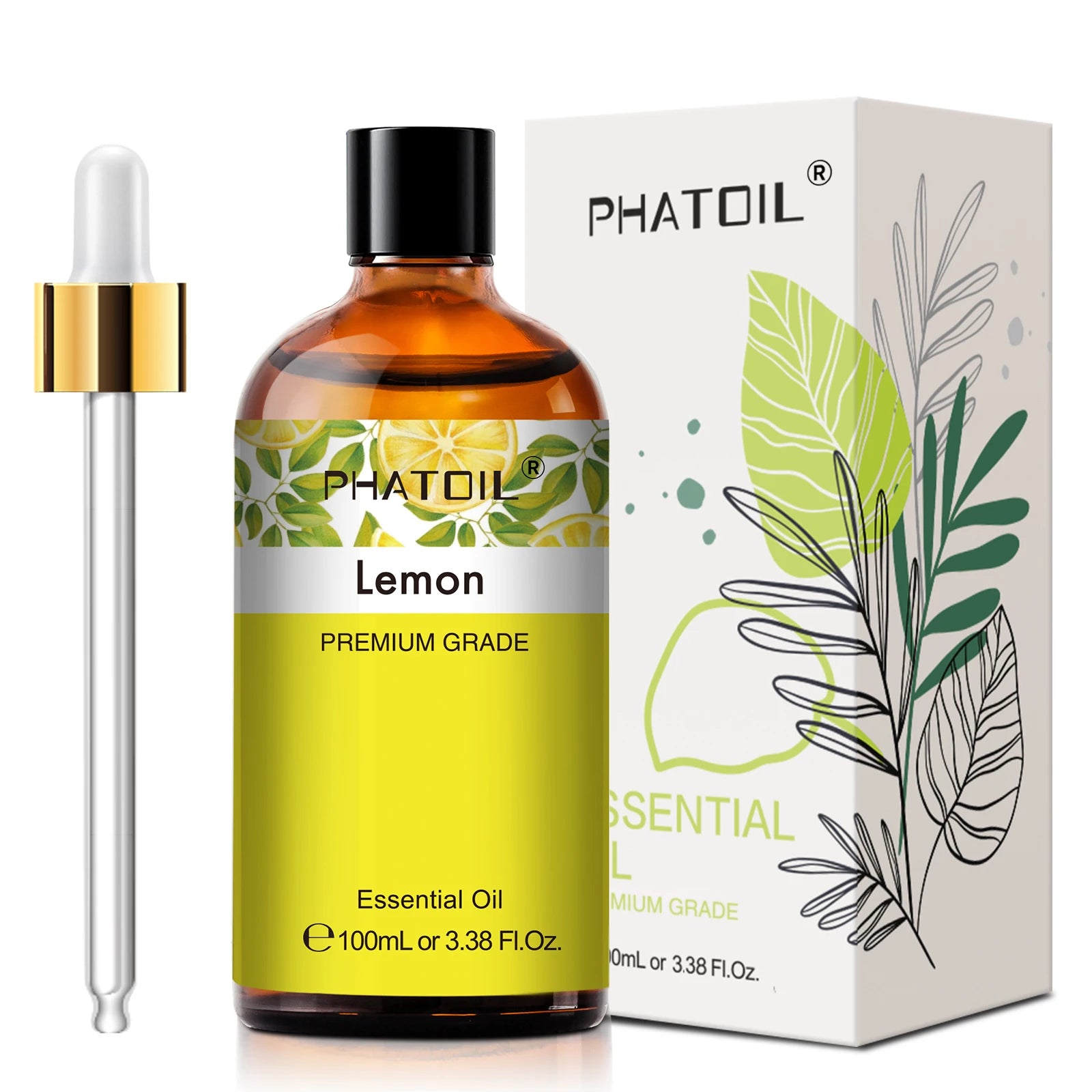 PHATOIL Aromatherapy Essential Oil For Skin Care,Diffuser,Massage & Candle Making-100ml Lavender Cinnamon Eucalyptus Aroma Oils - Jack market 1988Jack Market 1988