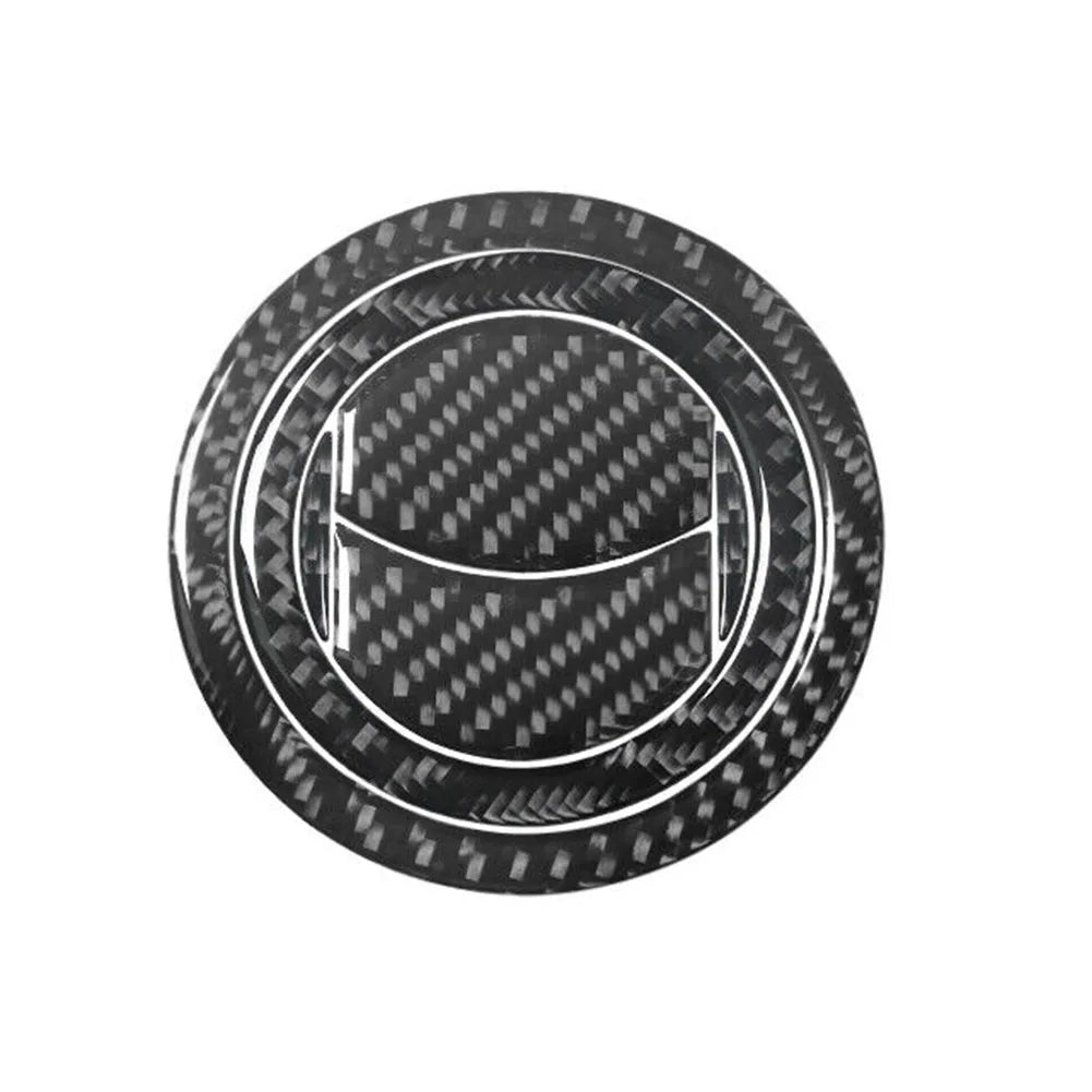 12pcs car Side Air Vent Cover Trim For Ford for Fiesta 2011-2015 Carbon Fiber Interior Side Air Vent Cover Trim car Accessories