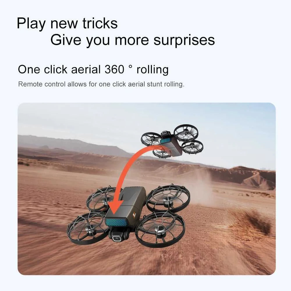 NEW Drone for Beginner with HD Camera 1080P One-Click Take Off/Landing Altitude Hold Headless Mode 360°Flip RC toy airplane The jack market .AU The jack market .AU Drones $ 128 14:193#M8 MAX 8K VR-1B