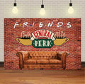 Red Brick Wall Theme Party Custom Backdrop Decorate Central Perk Friend Tv Show Retro Pub Sofa and Coffee Photography Background The jack market .AU The jack market .AU Home $ 57 14:200006153#JH 55-7;5:4182#270X180CM