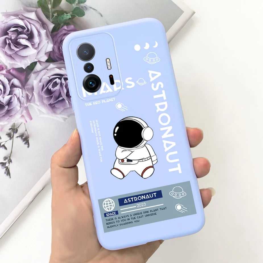 Xiaomi 11T Pro Case - Cute Cartoon Design, Soft Silicone Protection for Xiaomi Mi 11T Pro & 11TPro