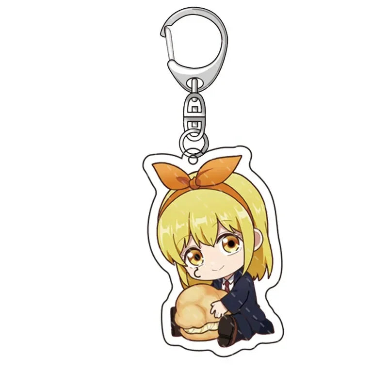 Anime Mashle Acrylic Keychains Double Side Acrylic Figure Key Ring Creative Pendant Xmas Halloween Fans Gift